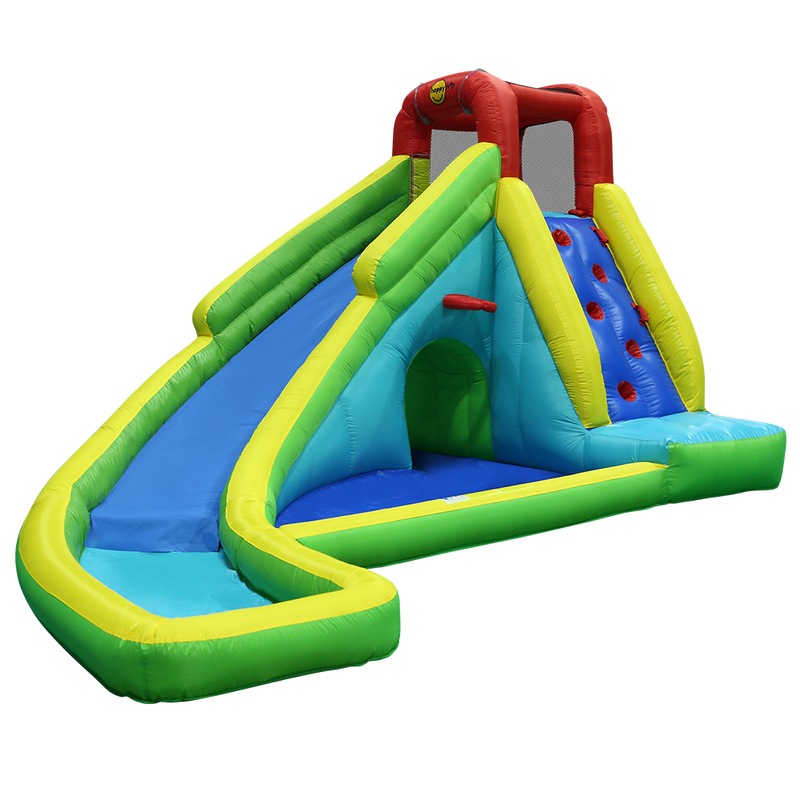 jumping castle waterslide