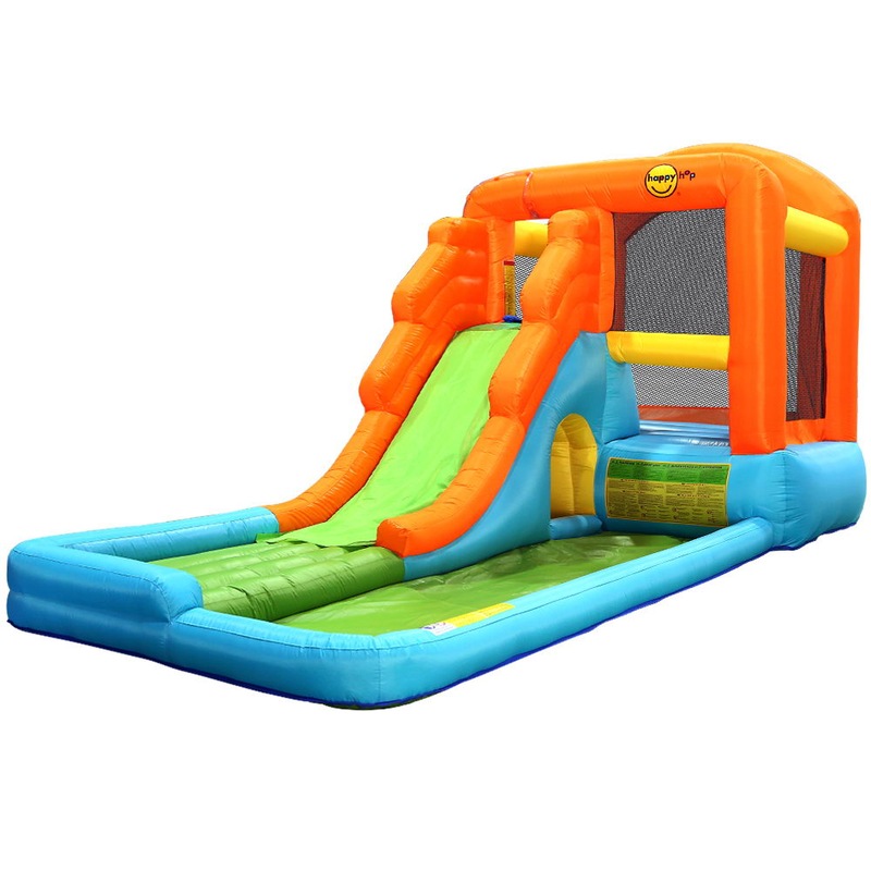 Buy Happy Hop Inflatable Water Slide Jumping Trampoline Castle Bouncer ...