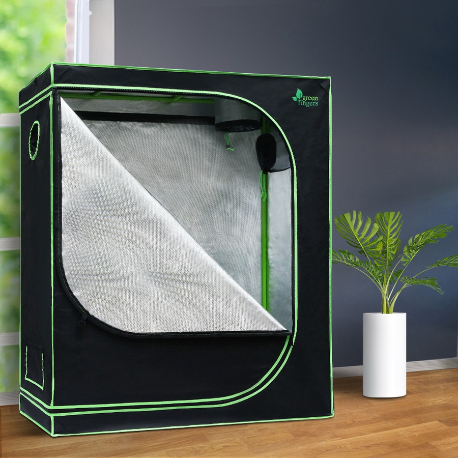 120x60x150CM Green Fingers Grow Tent Hydroponics Kit Indoor Plant Room System