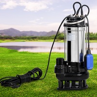 2000W Giantz Submersible Dirty Water Pump Bore Tank Well Steel Automatic