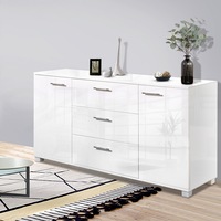 138x74cm Artiss Buffet Sideboard High Gloss - White