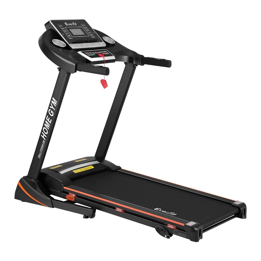 Everfit Incline Treadmill 42cm Belt 3 in 1 Foldable Walking Pad 18km/h Max Speed Pulse sensor