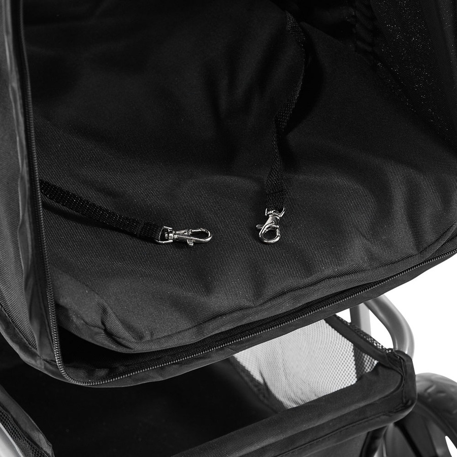 i.Pet Stroller Dog Cat Cage Carrier Travel Pushchair Foldable Pram 4-Wheel