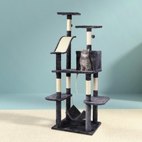 171cm i.Pet Cat Tree Tower Scratching Post Scratcher Wooden Condo House Bed Toys