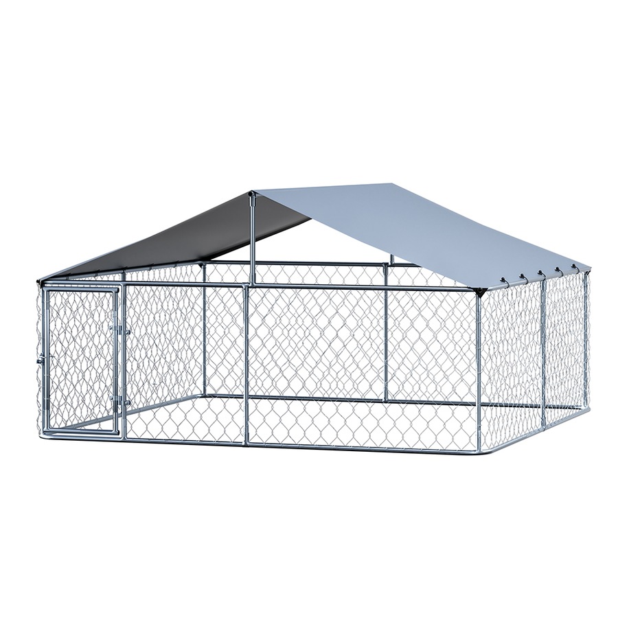 i.Pet Dog Kennel 3M x 3M Large House XXL Pet Run Cage Puppy Outdoor Enclosure With Roof