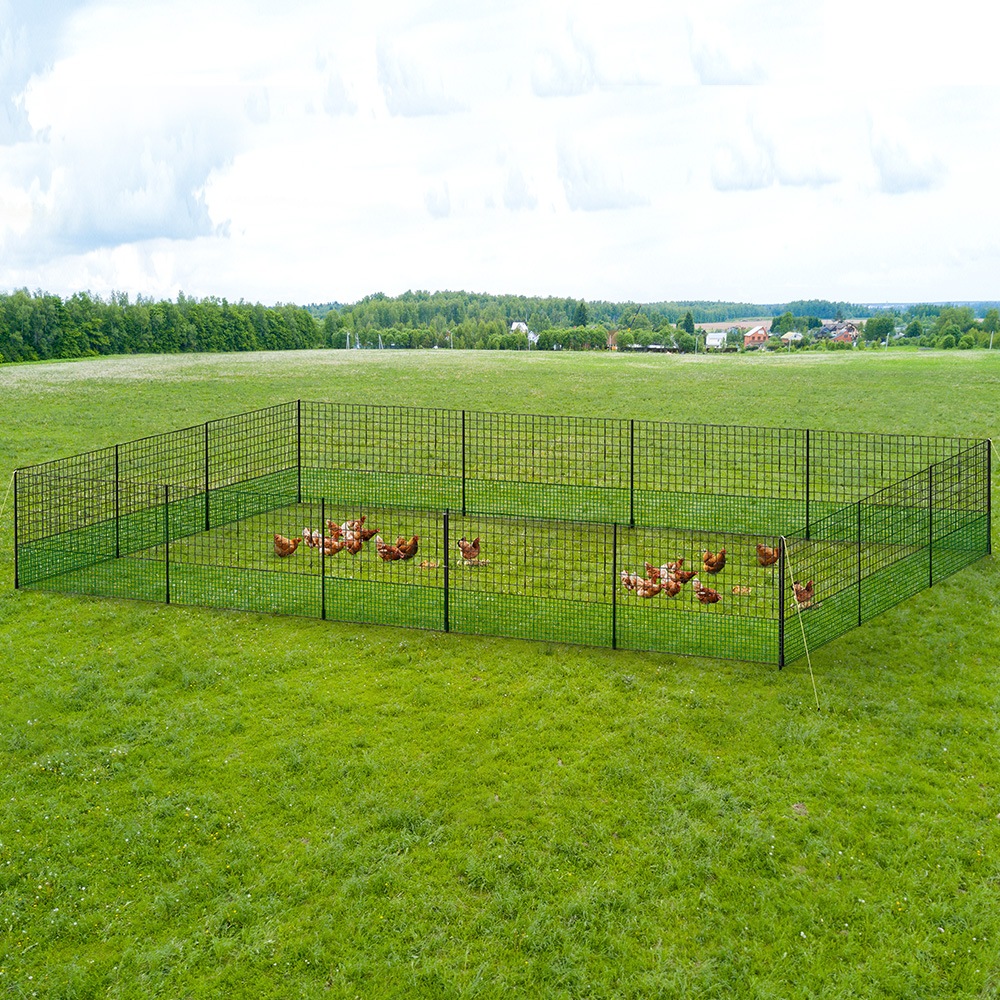 i.Pet Chicken Fence Electric 50Mx125CM Poultry Netting Australia
