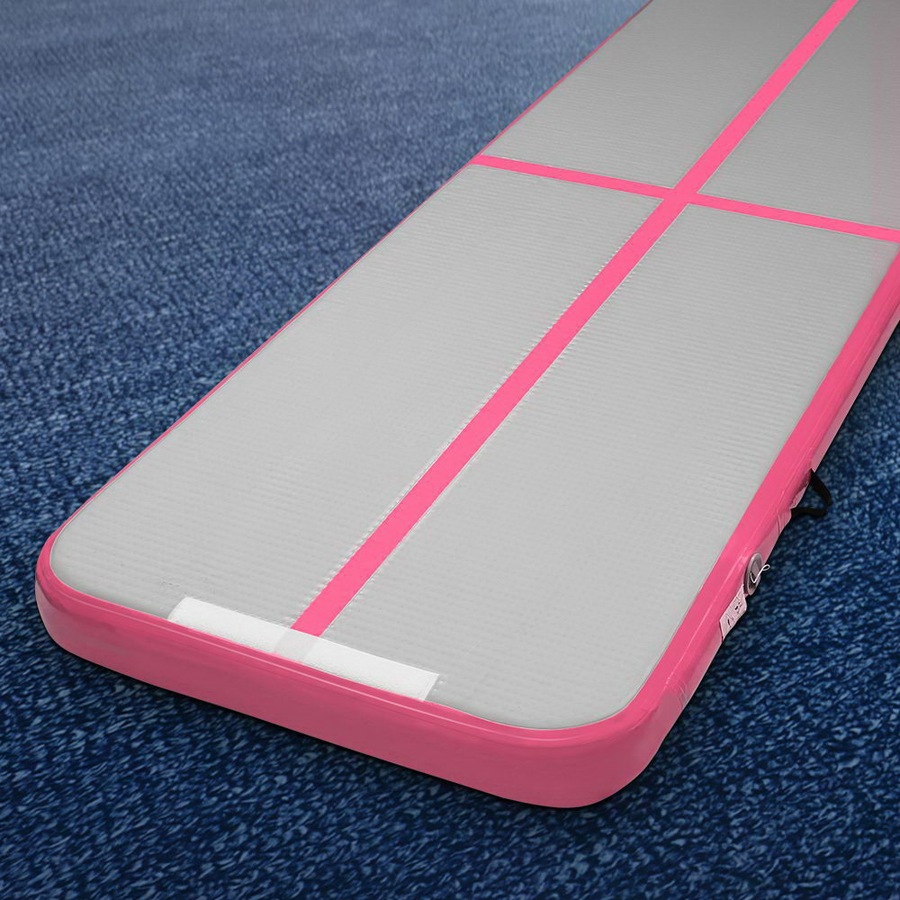 Buy Everfit 3M Air Track Inflatable Gymnastics Mat Tumbling Mat Pink ...