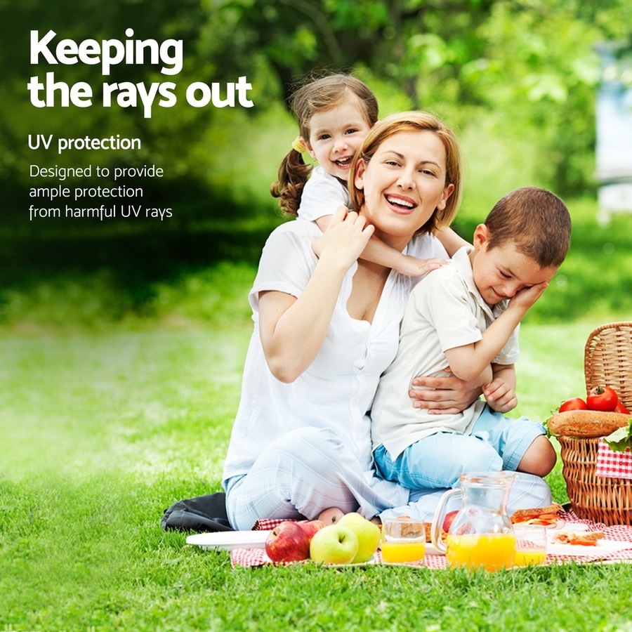 3x9m Gazebo InstaHut Wedding Party Marquee Tent Outdoor Event Camping Canopy Shade White