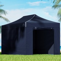 1 Camping 3x4.5M Gazebo InstaHut Canopy Navy