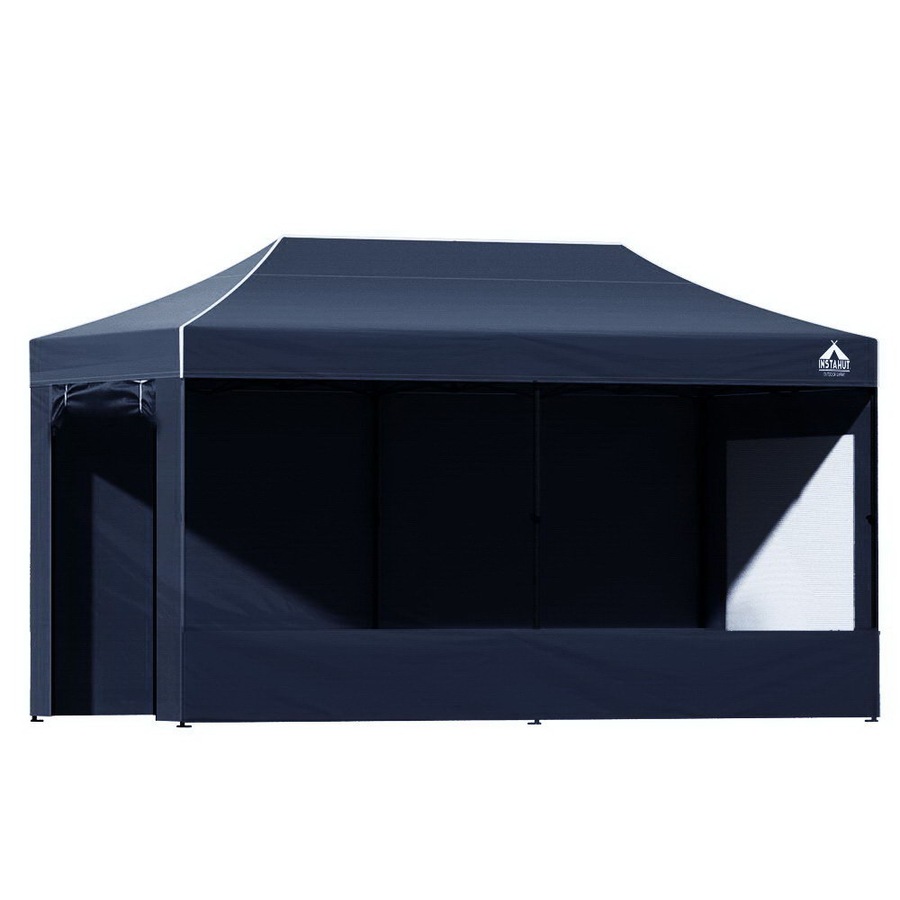 1 Set 3x6m Gazebo InstaHut Canopy Navy
