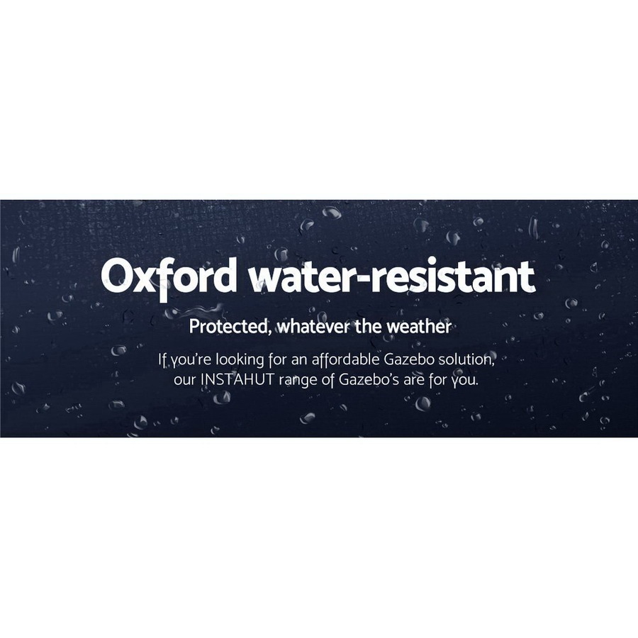 1 Set 3x6m Gazebo InstaHut Canopy Navy