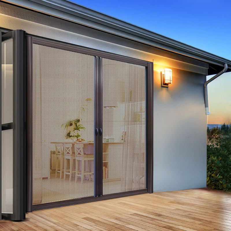Retractable Magnetic Fly Screen Flyscreen Door Sliding 1 8mx2 1m Mydeal Retractable Magnetic Fly Screen, Magnetic Fly Screen Sliding Door