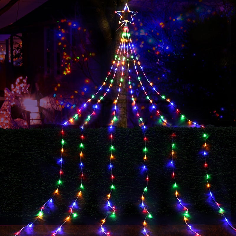 Buy Jingle Jollys Solar Christmas Lights 3M 200 LED String Fairy Light ...
