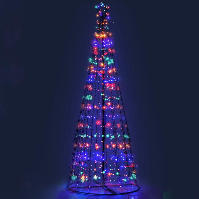 Buy Jingle Jollys 3M LED Christmas Tree Lights Xmas Fibre Optic Multi