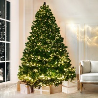 2.1M Christmas Tree Jingle Jollys Xmas Tree Decorations 3000 LEDs 8 Light Mode