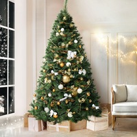 2.1m Christmas Tree Jingle Jollys Xmas Tree Decorations Pine Needles 1584 Tips