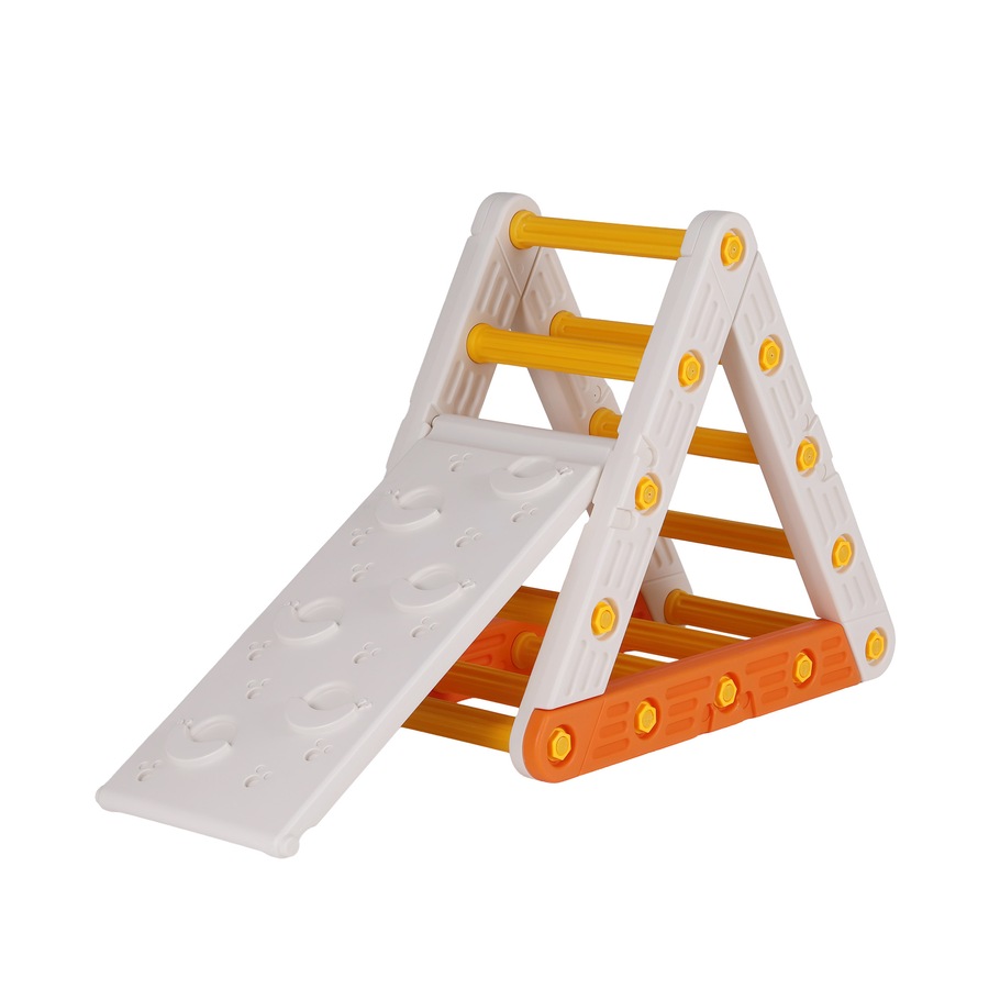 Keezi Kids Climbing Frame Sets With Slide Indoor Outdoor Toddler Toys Triangle