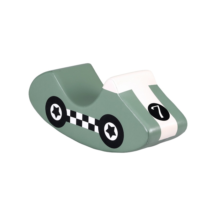 Keezi Kids Climbing Blocks Foam Toddler Playset Soft Indoor Climbing Toy Rocker Green