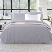 3pcs Giselle Quilt Cover Set Classic Grey King
