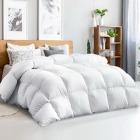 500GSM King Goose Down Feather Quilt Giselle Bedding