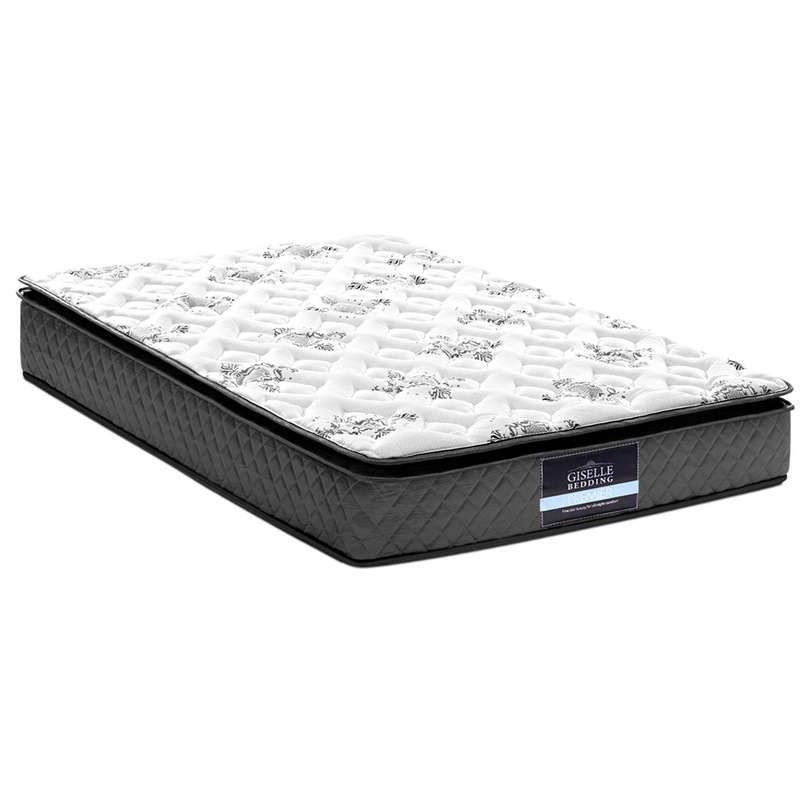 Giselle Bedding KING SINGLE Size Bed Mattress Pillow Top Foam Bonnell