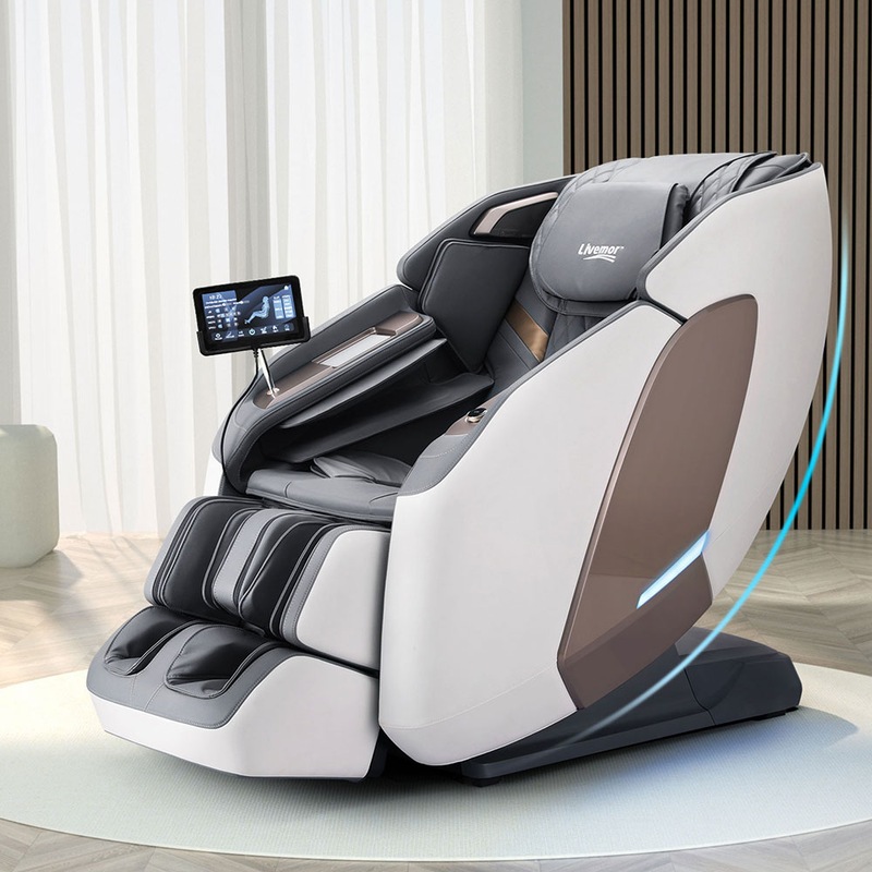 Buy Livemor 4D Massage Chair Electric Recliner Double Core Mechanism