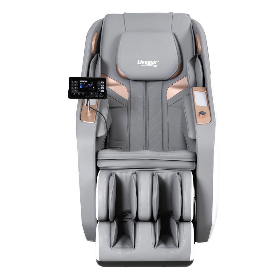 Livemor Massage Chair Electric Recliner Massager White