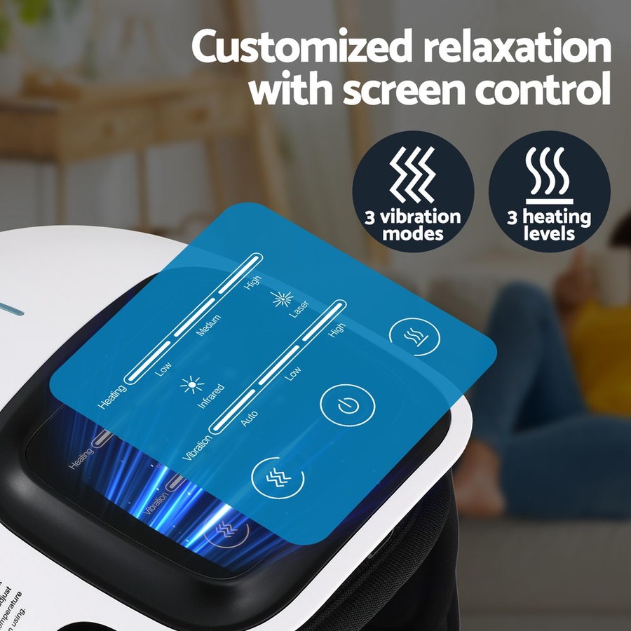 Livemor Knee Massager Vibration Infrared Heating Therapy Machine