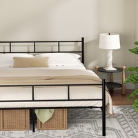 Artiss Metal Bed Frame Single King Single Double Queen SOL Bed Base