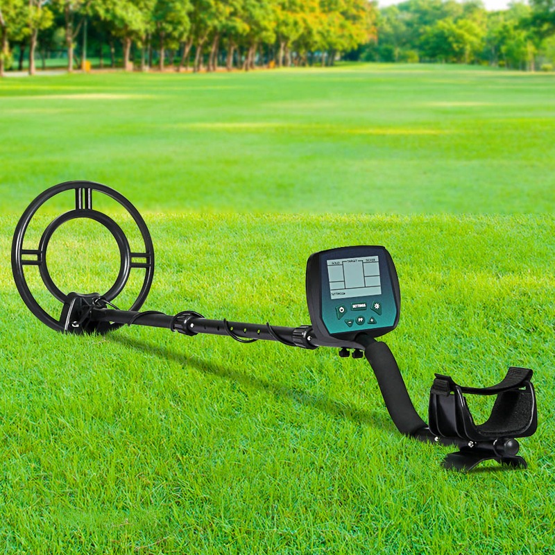 Buy Metal Detector 240MM Deep Sensitive Waterproof Treasure Hunter Gold Digger MyDeal
