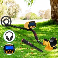 Weisshorn Metal Detector 180MM Deep Sensitive Waterproof Pinpointer Treasure Hunter Yellow