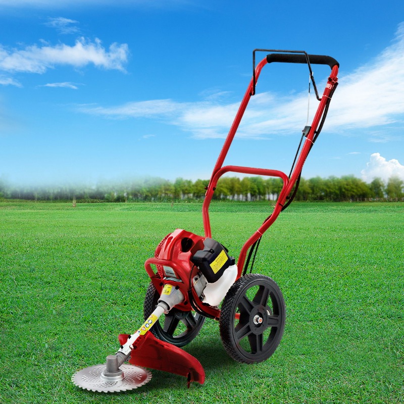 Giantz 3in1 62cc Petrol Wheel Brush Cutter Whipper Saw Trimmer 2