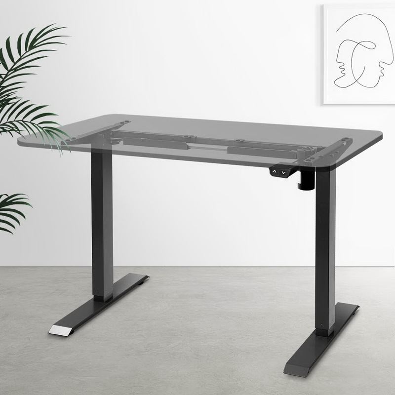 Buy Artiss Standing Desk Electric Sit Stand Desks Black Frame MyDeal