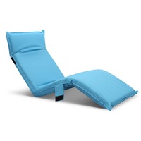 1x Artiss Floor Chair Lounge Camping Blue