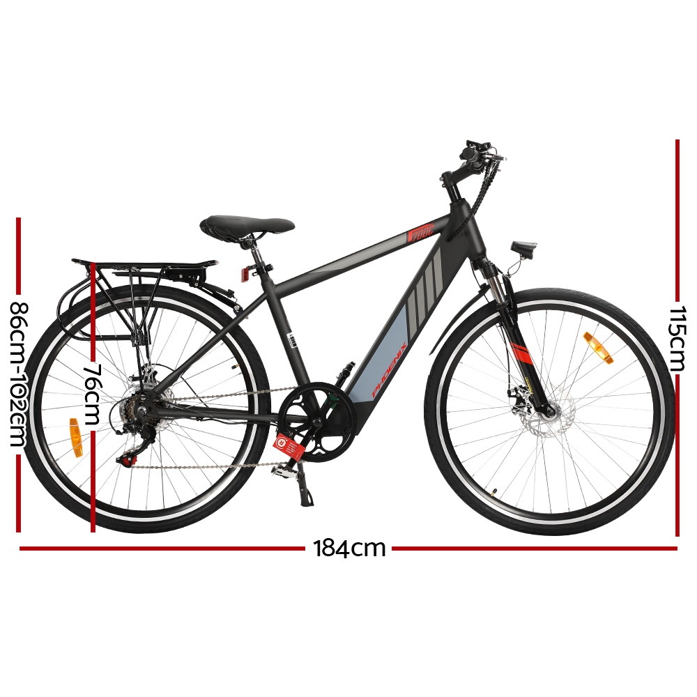 Phoenix Electric Bike Ebike 27 Inch 