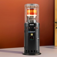 131CM Devanti Outdoor Gas Patio Heater Black