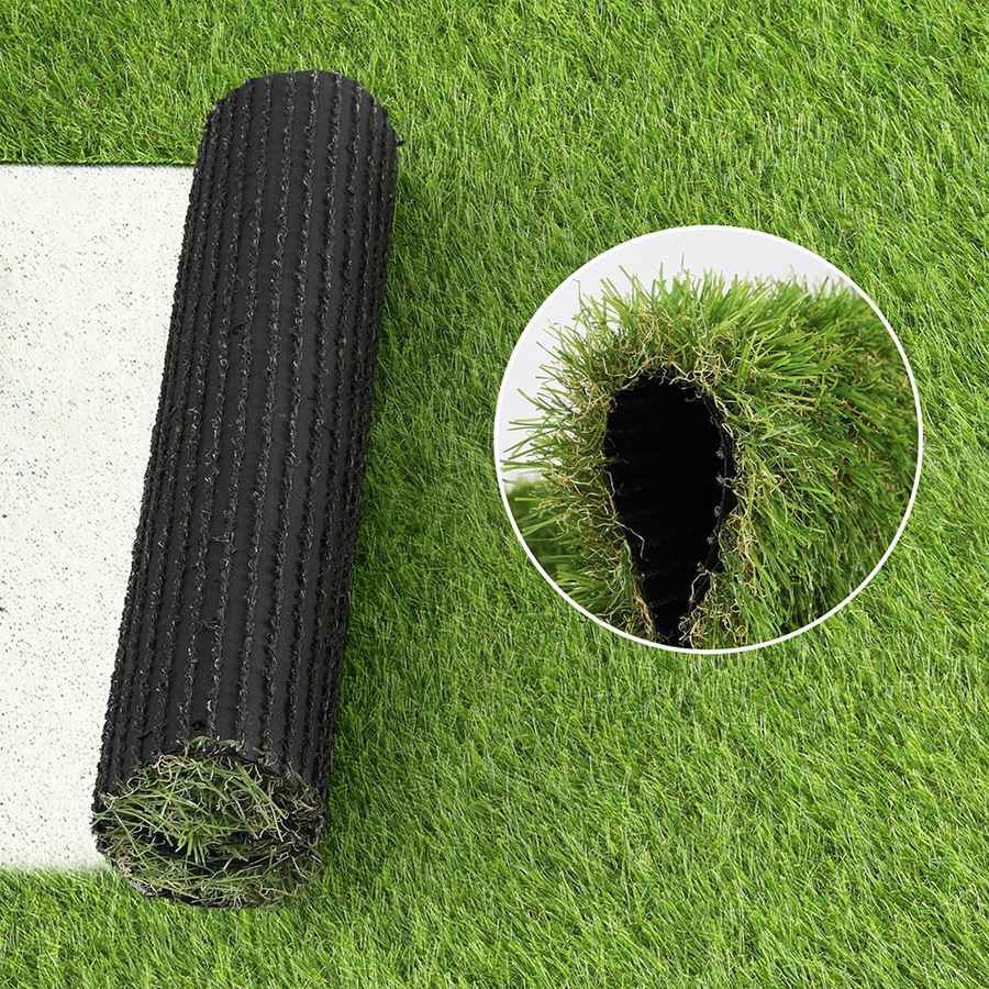 2mx5m Prime Turf Artificial Grass 35mm Synthetic Fake Lawn Turf Plastic Plant 4-coloured