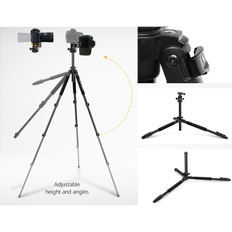 Buy Professional Camera Tripod Monopod Stand DSLR Ball Head Mount 173cm