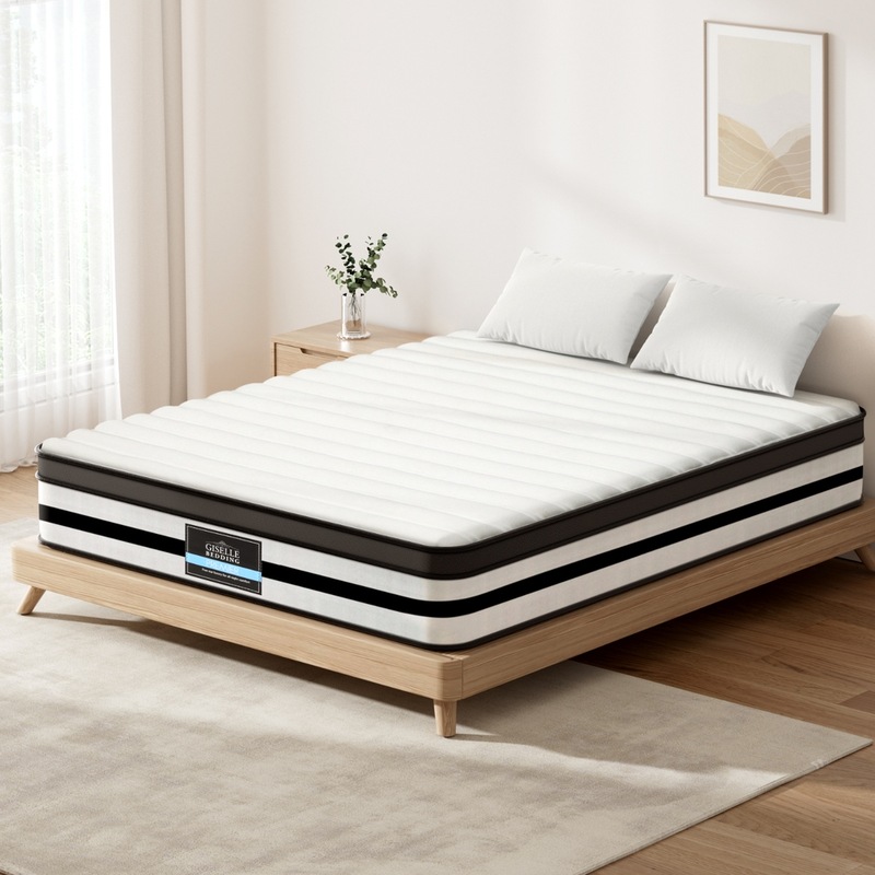Black Friday Sale Buy Giselle Bedding QUEEN Size Bed Mattress Euro
