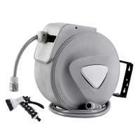 Vidaxl 143896 Automatic Retractable Water Hose Reel Wall Mounted 10+1 M