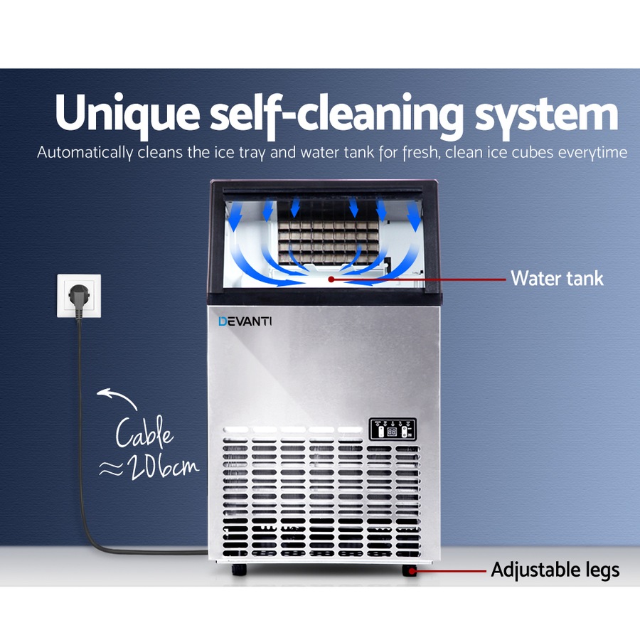 45-60kg Devanti Ice Maker Commercial Machine