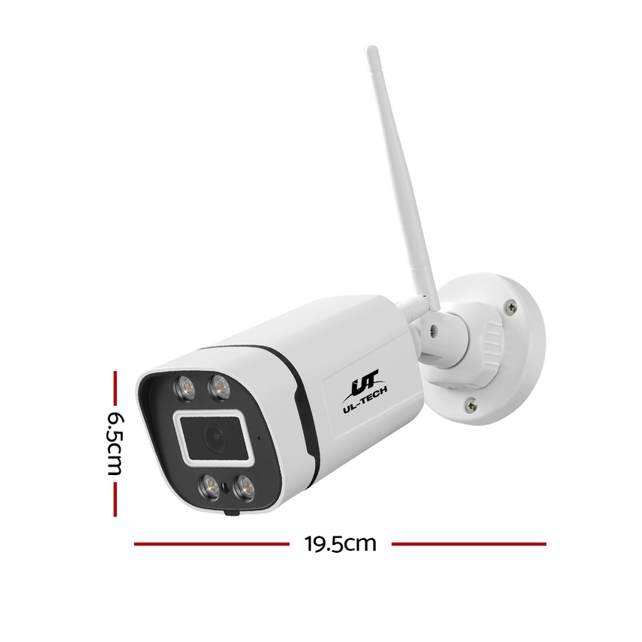 UL-Tech Wireless CCTV 3MP 2 Cameras Square