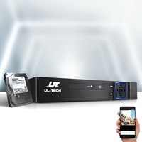 UL-Tech 8CH DVR 1080P 5in1 CCTV Video Recorder 4TB Hard Drive