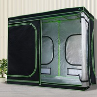 280x140x200CM Green Fingers Grow Tent Hydroponics Kit Indoor Plant Room System
