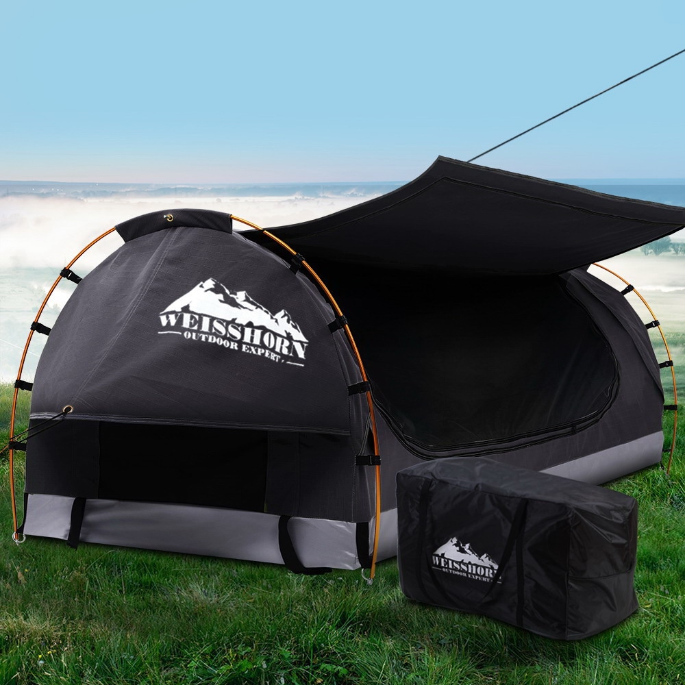 Weisshorn Swag King Single Camping Swags Canvas Free Weisshorn Swag King Single Camping Swags Canvas Free