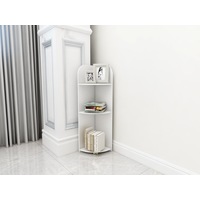 3-Tier Corner Storage Display Shelf For Living Room Bathroom Toilet Shower Waterproof Meterial