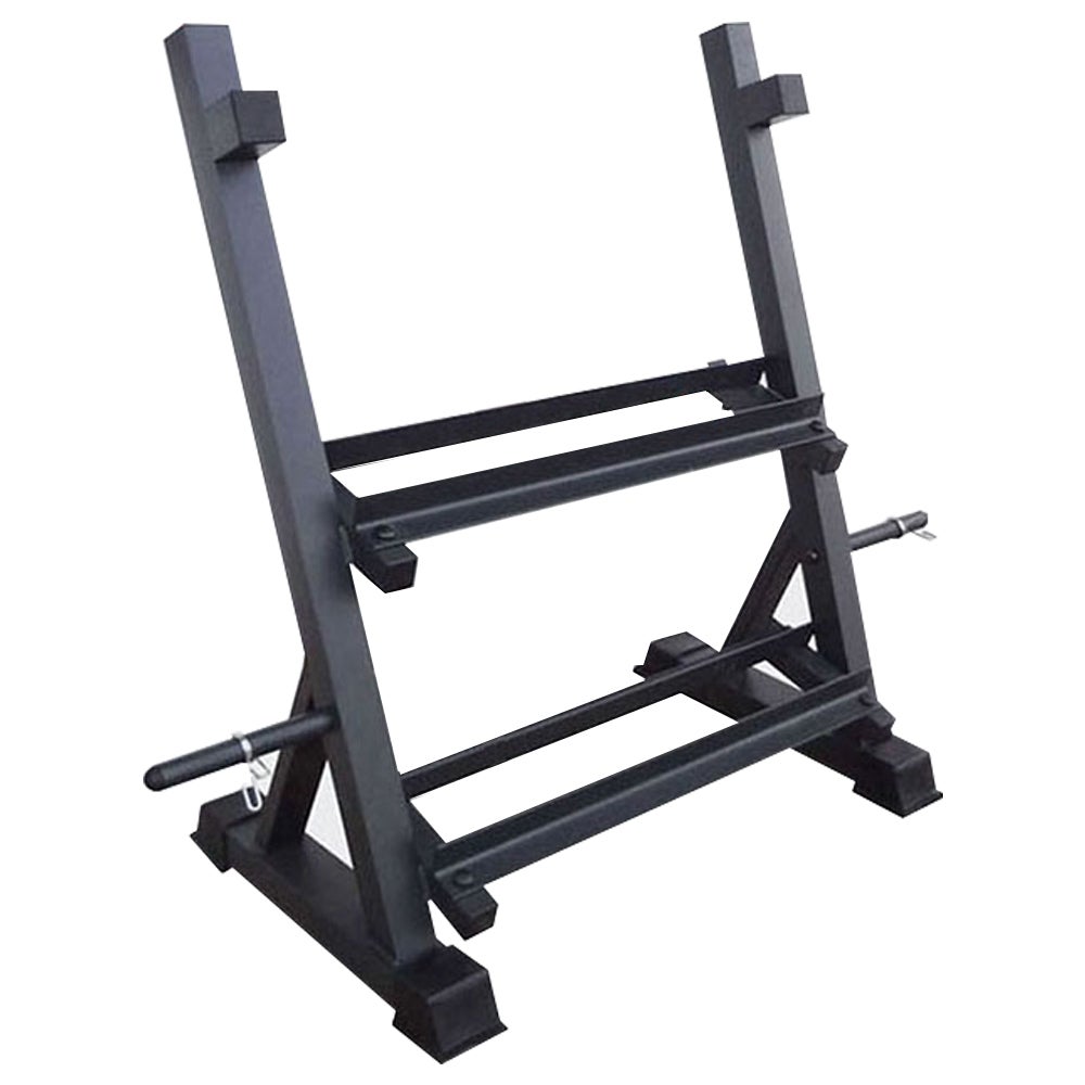 Heavy Duty 3 Tier Dumbbell Barbell Rack Storage Racking Space Saving Home Gym 300KG