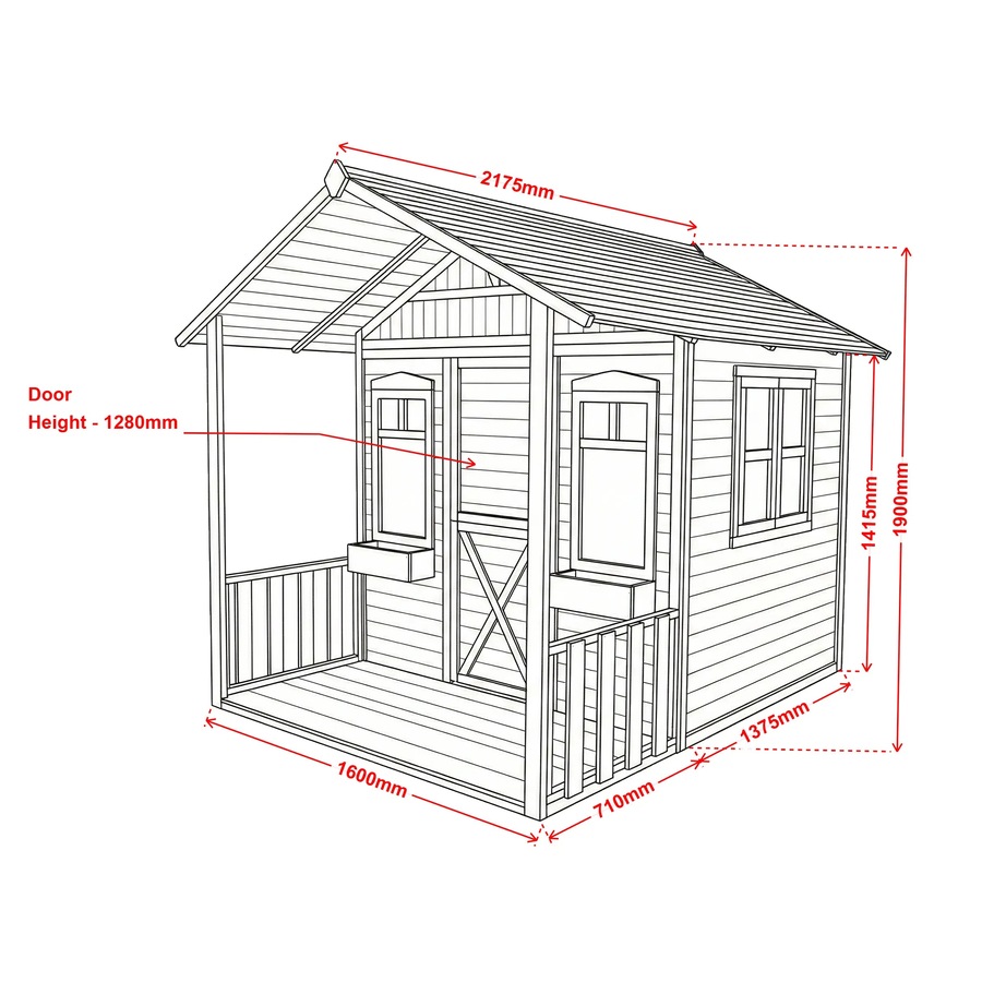 Frankie Grand Cubby House