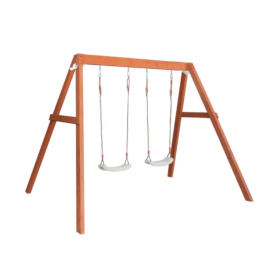 Hide & Seek Kids - Lucas Swing Set - Bright White Swings