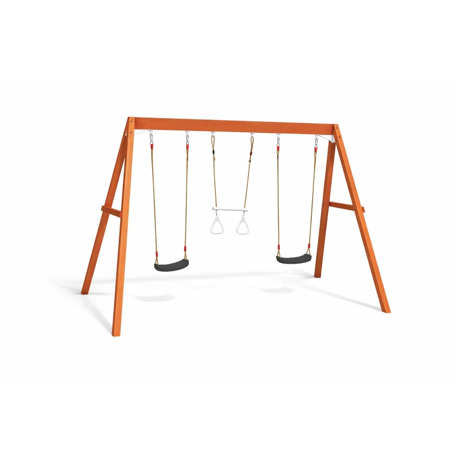 Hide & Seek Kids - Waratah Swing Set - Black Swings